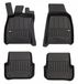 Frogum - No.77 - Automatten 3D - Geschikt voor AUDI A6 C6 (2004-2006) - 4-delig - TPE Rubber - Zwart