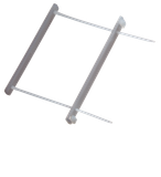 Leitz 60780003 Snelhechtstrips Grijs, Transparant Polypropyleen (PP)