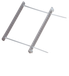 Leitz 60780003 Snelhechtstrips Grijs, Transparant Polypropyleen (PP)