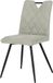 HowHomely Fauteuil DALIA - Ergonomisch - Beige - Modern, elegant design, metalen poten, fauteuils voor de woonkamer