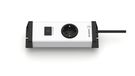 EHMANN 0200x0n012301 multilader stekkerdoos, 1 vak + 1 x USB-C 65 W snellader, 1,5 m voedingskabel