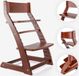 Chaise haute en bois pour tout-petits, 50x45x80 cm, foncé