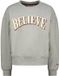 Vingino Winter Sweater Meisjes Lichtgrijs Noran Comfort Fit Maat 164