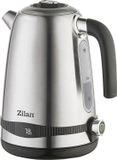 Zilan - Waterkoker - met temperatuurregeling - 1.7 liter - RVS - LED display