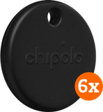 Chipolo POP 6-Pack Zwart