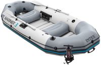 Intex Opblaasboot Mariner 3 Personen 297 X 127 X 46 Cm Grijs