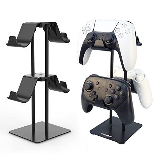 Monzlteck Desktop Controller Houder voor PS4/PS5/Xbox ONE/Switch Pro, Controller Organizer, Gaming Accessoires