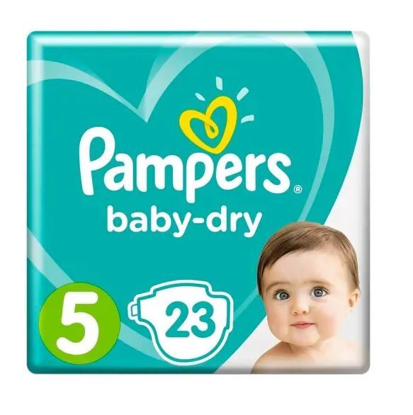 Pampers Baby Dry Luiers Maat 5 Luiers 23 Stuks