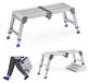 OEM Escalier pliant en aluminium, réglable en hauteur, capacité de charge de 150 kg