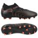 PUMA Future 9 Pro FG/AG Eclipse - Noir/Rouge éclatant/Strong Gray Enfant, pointure 32