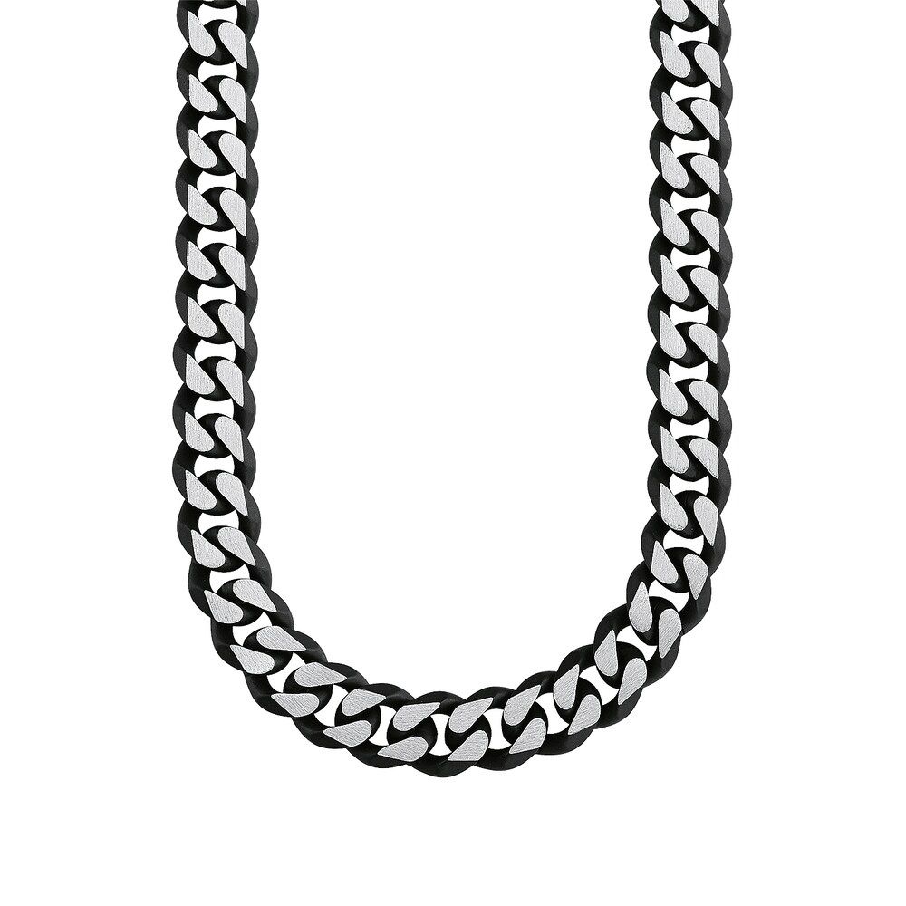 s.Oliver Men's Necklace, Stainless Steel - White