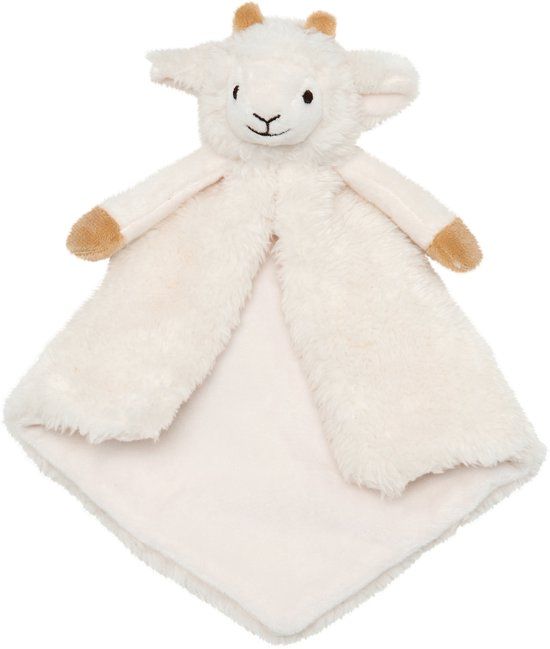 Happy Horse Churro Schaap Knuffeldoek - Wit