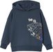 Vertbaudet Sweater met capuchon met skateprint