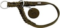 HUNTER Solid Education Retrieverhalsband Olijf Maat M