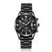 LGT JWLS Herenhorloge Zwart Metaal Quartz