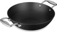 Stahl Wokpan - 28 cm - Lichtgewicht Fonte - Anti-aanbaklaag - Inductie Geschikt