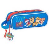 Paw Patrol Cool etui voor kinderen, ideaal voor kinderen op schoolleeftijd, comfortabel en veelzijdig, kwaliteit en duurzaamheid, 21 x 6 x 8 cm, Rood/Blauw, M, Casual