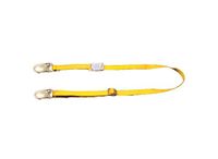 MSA Safety 10115795 Workman langhoudendraagriem, stalen schroefkarabijnhaak, gefixeerd, 1,5 m