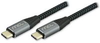 MCL MC1C99A003C1032 USB-kabel USB 3.2 Gen 2 (3.1 Gen 2) 2 m USB C Zwart
