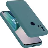 Cadorabo Étui LIQUID VERT pour OnePlus Nord N10 5G