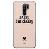 ERT GROUP mobiel telefoonhoesje voor Xiaomi REDMI 9 origineel en officieel erkend Babaco patroon Sassy but classy 001