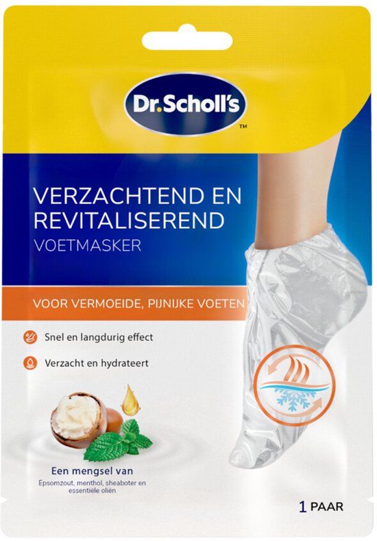 Dr. Scholl's Voetmasker Verzachtend en Revitaliserend - 1 paar