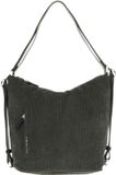 Mandarina Duck Hunter Velvet Slide Bag Pirite donkergroen
