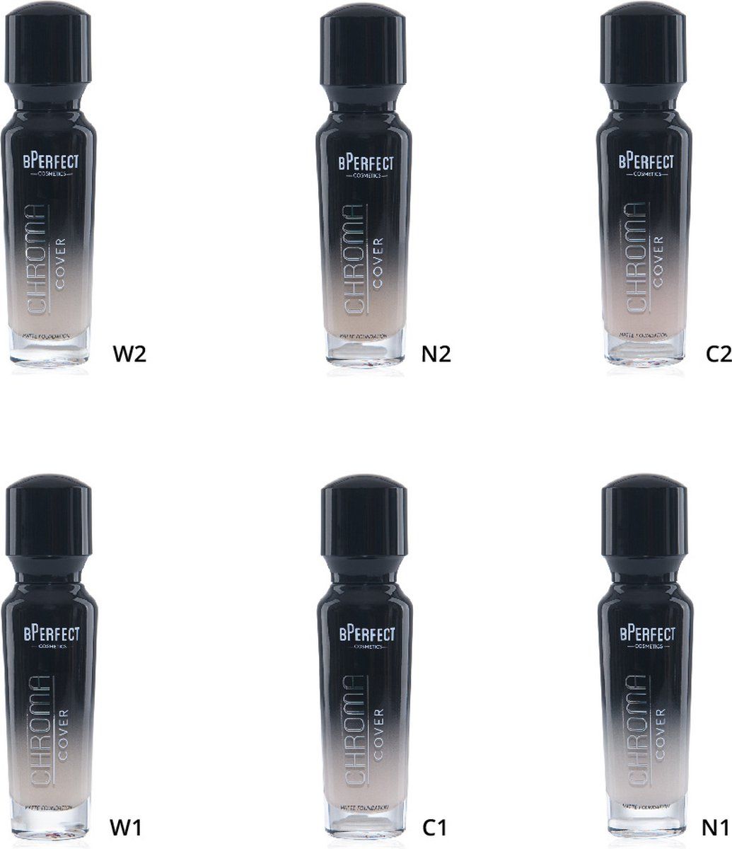 bPerfect Cosmetics - Chroma Cover Foundation - N2 - 5060907055812