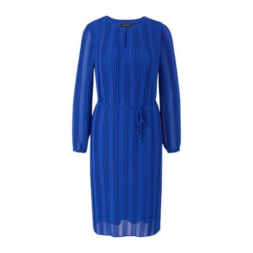 Comma Textured Dress - Blue