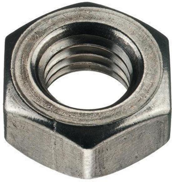 Hoenderdaal moer zeskant rvs m 10 din 934 a2 - doos Ã 100 stuks