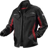 KÜBLER Pilot Jack Heren Zwart/Rood Colorblock Polyester Maat 44