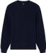 Armani Exchange Trui Pullover Blauw Katoen Maat S