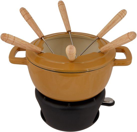 Cosy & Trendy Fondueset Fontestic Amber Gold Ø 18 cm
