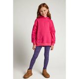 LOOXS little oversized hoodie met backprint - roze