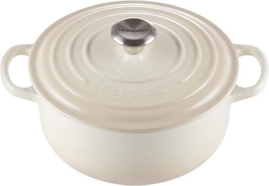 Le Creuset Braadpan Signature - Meringue - 20 cm