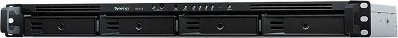 Synology RX418 disk array rack (1U) Black. Grey