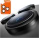 TORRAS LensGuard Geschikt voor Apple iPhone 17 Pro - Camera Lens Protector 9H Tempered Glass - Zwart