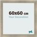 yd. Cadre photo 60x60 cm Or antique MDF Pisa