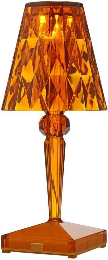 Kartell Battery tafellamp LED amber
