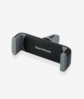 Green Mouse Smartphone Holder - Passive Car Mount - Black