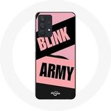 Maniacase Hoesje voor Samsung Galaxy A32 5G BTS ARMY Et Blackpink Blink Rose Noir