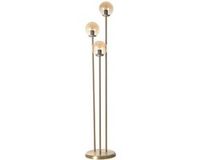 Merkloos Asir - Vloerlamp - Amber - 30 x 30 x 150 cm