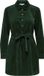 ONLY ONLNESSA L/S CORD DRESS CC PNT Dames Jurk XL Katoen Effen Pineneedle