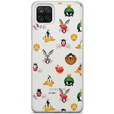ERT GROUP mobiel telefoonhoesje voor Samsung A12 / M12 origineel en officieel erkend Looney Tunes patroon 007 optimaal aangepast aan de vorm van de mobiele telefoon, gedeeltelijk bedrukt
