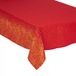 Feeric lights & Christmas Luxe Kerst Tafelkleed - Rood met zilveren Print - 140 x 240 cm
