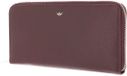 Golden Head Leren portemonnee Madrid RFID Protect RV-Damenbörse 2822 Aubergine donkerpaars