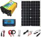 Merkloos Zonnepaneel Starterkit - Off-Grid Energie - Kamperen - Volledige Systeembescherming - 300W - Geel