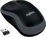 Logitech Maus, draadloos, M185, grijs, geschikt voor zowel linker- als rechterhand
