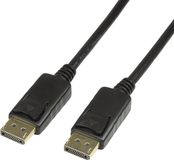 LogiLink CV0076 DisplayPort kabel 7,5 m Zwart