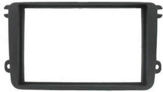 ACV 2-DIN Paneel voor Seat - Skoda - Volkswagen - Zwart